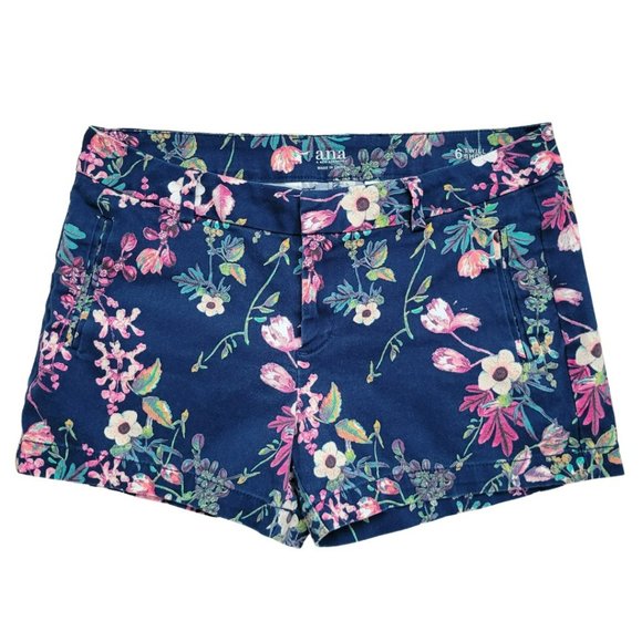 a.n.a Pants - ⭐🍓$$SALE A.N.A. - Twill Floral Shorts 3.5"Inseam